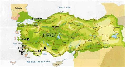 Karta över hotell i turkiet: Karta - Turkiet - Peter_k - Reseguiden