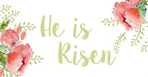 Stripes Sweets He Is Risen Easter Printable