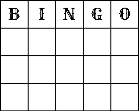 25 Amusing Blank Bingo Cards For All Kittybabylove Printable Bingo