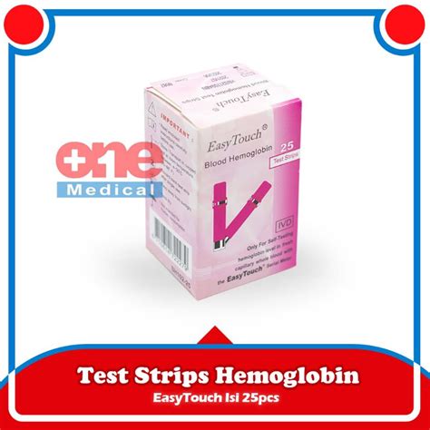Jual Easy Touch Hemoglobin Test Strip Easytouch Cek Hb Shopee Indonesia