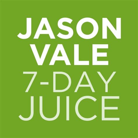 Jason Vales 7 Day Juice Diet By Juice Master