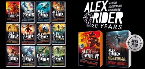 Alex Rider Books Nightshade Anthony Horowitz On His Latest Alex Rider Book And Why He