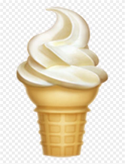 Soft Ice Cream Emoji 🍦 Ice Cream Emoji Hd Png Download 1024x1024