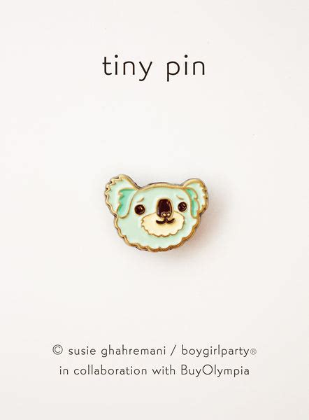 Sale Tiny Koala Pin Koala Enamel Pin Lapel Pin By Boygirlparty