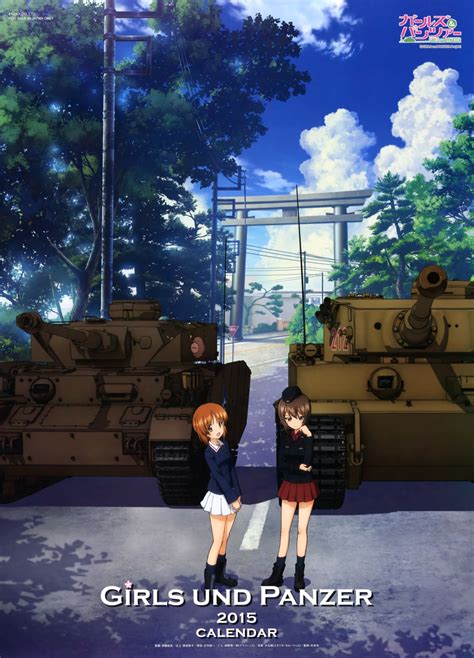 Girls Und Panzer Nishizumi Maho Nishizumi Miho Landscape Uniform