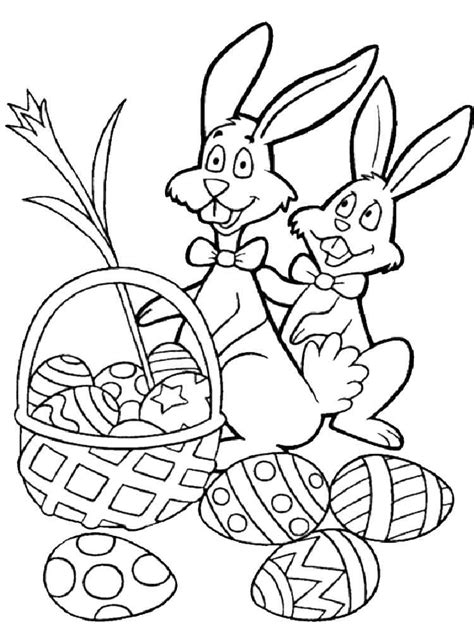 Coloring pages for children : Easter Bunny coloring pages. Free Printable Easter Bunny ...