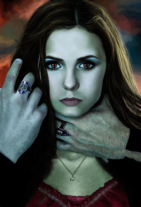 The Vampire Diaries Elena By Cgpaint On Deviantart