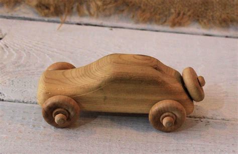 Vintage Wooden Car Old Classic Wooden Toy Carhandcrafted Etsy Canada