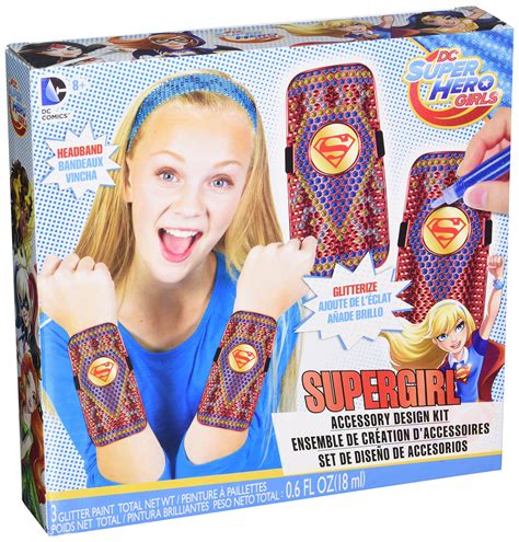Buy Dc Superhero Girls Supergirl Accessory Design Kit Online At Desertcartindia
