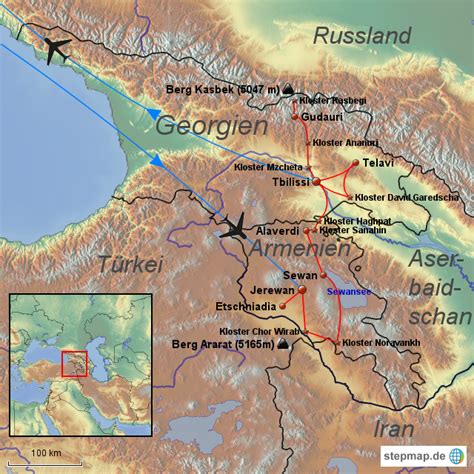 Karte von armenien geographie von armenien karte ist eine app, die allgemeine informationen über armenien map enthält. StepMap - Armenien-Georgien - Landkarte für Armenien