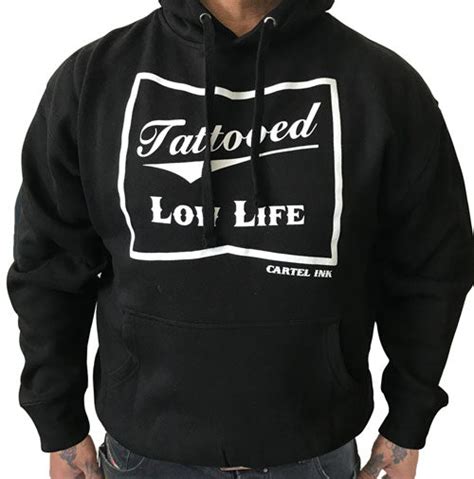 Tattooed Low Life PULLOVER Hoodie Men's Design – Cartel Ink