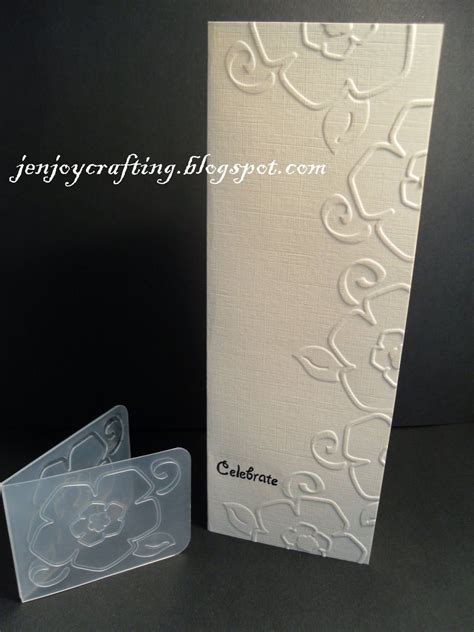 A homemade gift is truly from the heart and one to be cherished by the receiver. SAM_0842.JPG 1,200×1,600 pixels | Embossed cards, Card ...