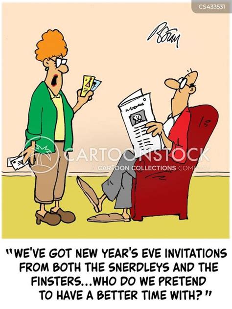 New Years Party Cartoons And Comics Funny Pictures From CartoonStock
