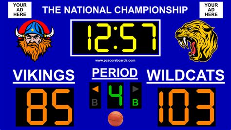 Basketball Scoreboard Standard V Windows Screenshot Windows Download