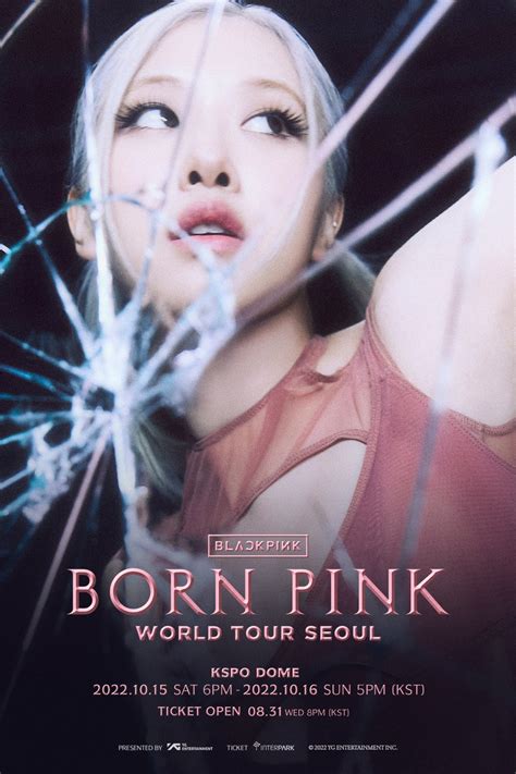 ฝ๋นใน๋ on twitter rt ygent official blackpink world tour [born pink] seoul rosÉ concept