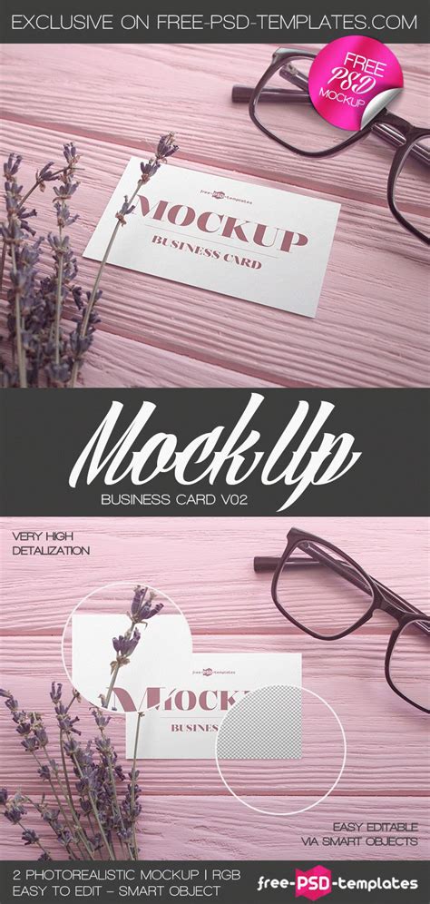 Customizing this file is super. 2 Free Business Card V02 Mock-ups in PSD on Behance