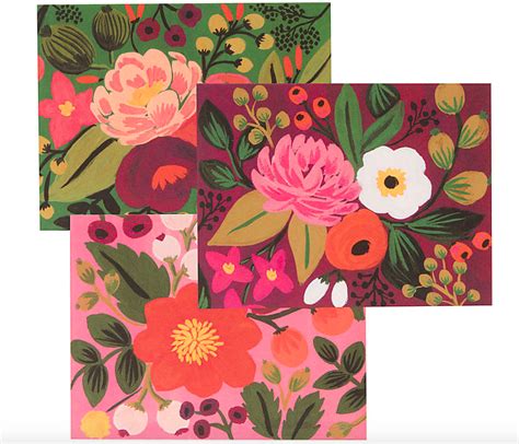 Rifle Paper Co Bright Floral Assorted Correspondence Set Chrissy Carter