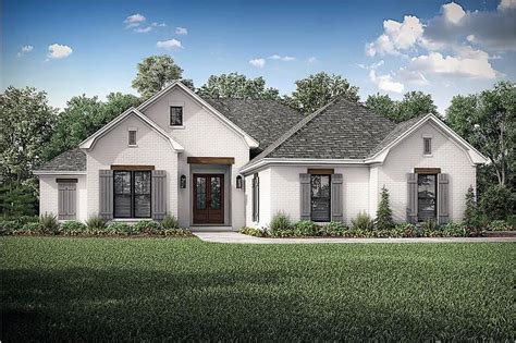 Acadian style house plans share a country french architecture and are found louisiana and across the american southeast, maritime canadian areas, and exhibit louisiana and cajun influences. Acadian Home - 3 Bedrms, 2 Baths - 1817 Sq Ft - Plan #142 ...