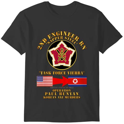 Army Operation Paul Bunyan 2nd Engin T Shirts Sold By Ric Olié