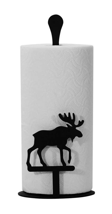 Wrought Iron Counter Top Moose Paper Towel Holder Kitchen Design Diy