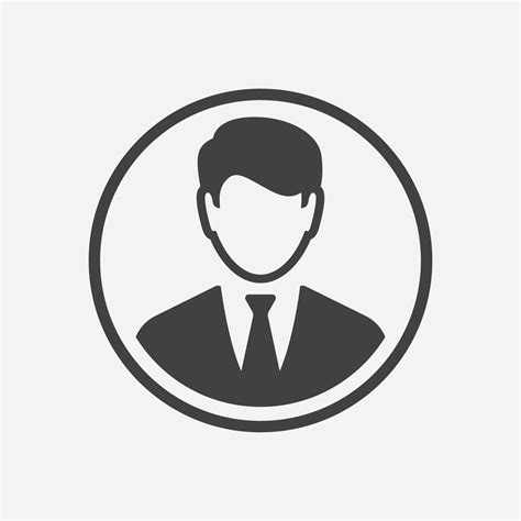 Business Man Flat Icon Design Human Resource And Businessman Icon