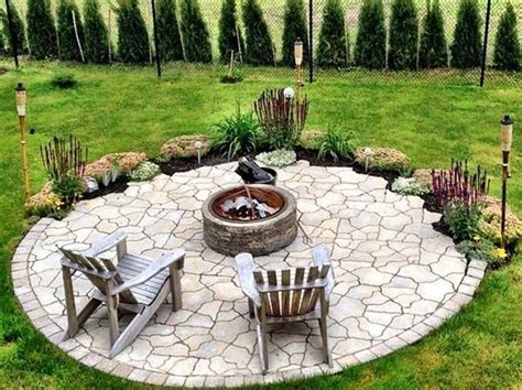 Creative Build Round Firepit Area Ideas For Summer Nights Fire Pit Backyard Fire Pit