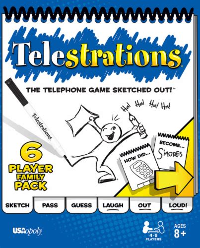USAopoly Telestrations® Family Pack Game, 1 ct - Fry's Food Stores