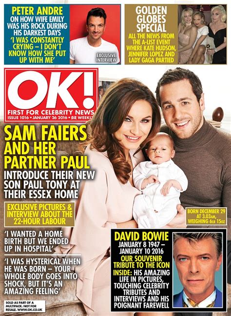 Towie S Sam Faiers Poses With Baby Son As She Reveals Newborn Is Named