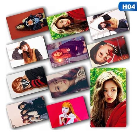 10pcset Kpop Blackpink Album Self Made Paper Lomo Card Photo Card