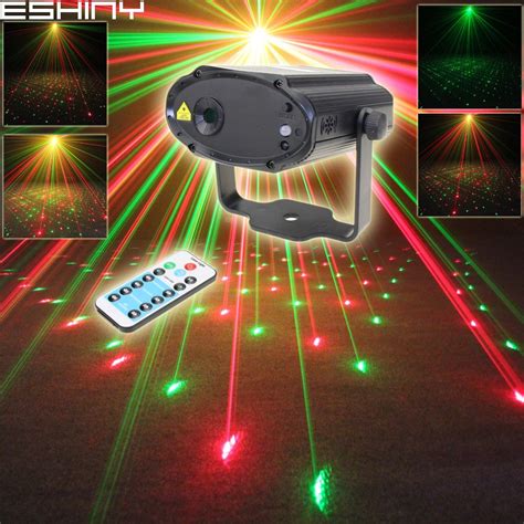 Mini Laser Projector Remote Full Stars Pattern Light Dj Dj Environment
