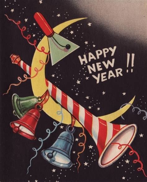 50 Best Vintage New Year Images On Pinterest Happy New Year Happy