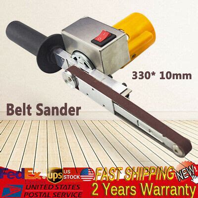Diy Mini Belt Sander Knife Edge Sharpener Polishing Grinding Machine Silver Ebay