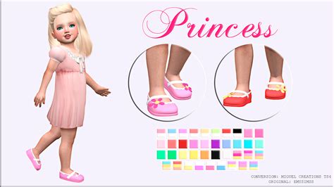 Miguel Creations Ts4 Princess Shoes