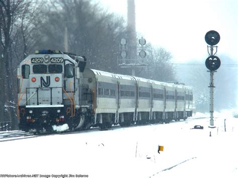 Njt 4209 On The Raritan Valley Line