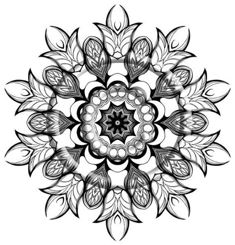 Here you can explore hq mandala vector transparent illustrations, icons and clipart with filter setting like size, type, color etc. Digital Download Coloring Page Hand Drawn Zentangle by ...
