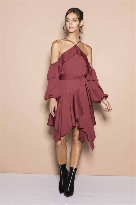 Sheike Burgundy Diva Dress Size 14 The Volte