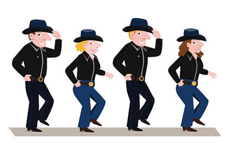 Line Dance Illustrations Royalty Free Vector Graphics And Clip Art Istock