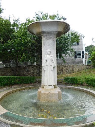 Pilgrim Mother Statue And Fountain Plymouth Massachusetts Flickr