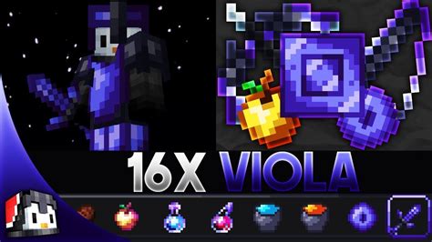 Viola 16x Mcpe Pvp Texture Pack Fps Friendly By Ozmuel Youtube