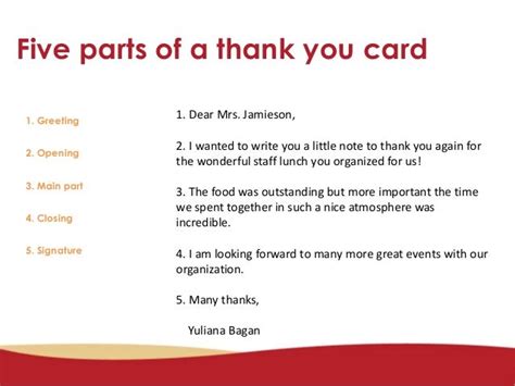 How To Write A Formal And Informal Thank You Card