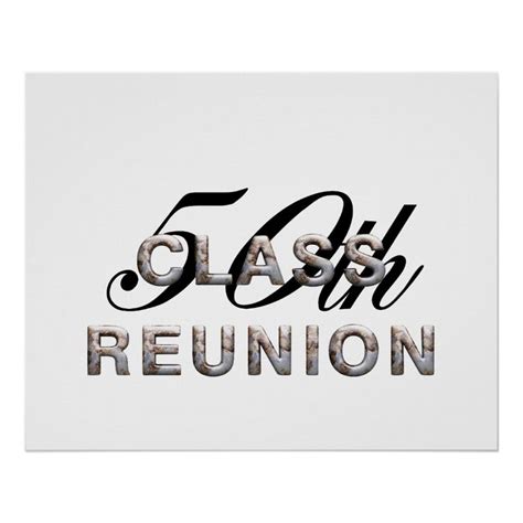 Tee 50th Class Reunion Poster In 2021 50th Class Reunion