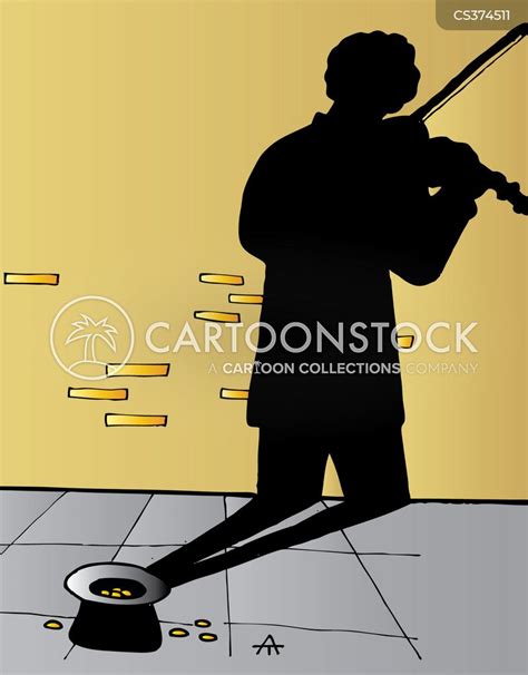 Violin Player Cartoons And Comics Funny Pictures From Cartoonstock