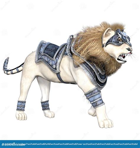 Lion Soldier Stock Illustration Illustration Of Male 54529227