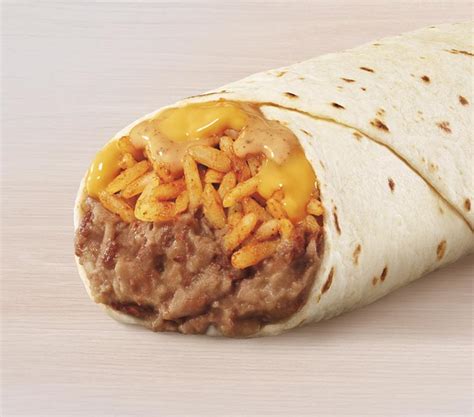Taco Bell Cheesy Bean And Rice Burrito Nutrition Facts Besto Blog