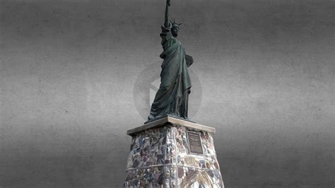 Bronze Replica Statue Of Liberty Download Free 3d Model By