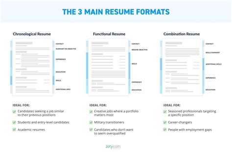 The Perfect Resume Format 2020 Samples For All Types Of Resumes
