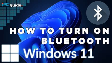 How To Turn On Bluetooth On Windows Youtube