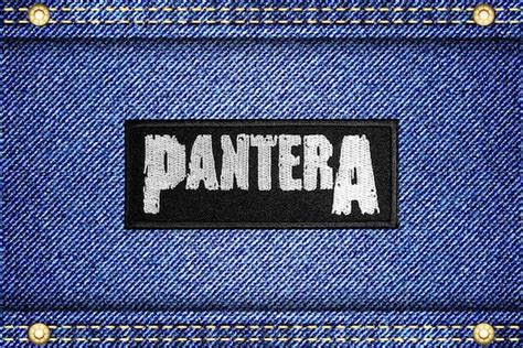 Pantera Band Logo Patch Groove Metal Band Patch Etsy