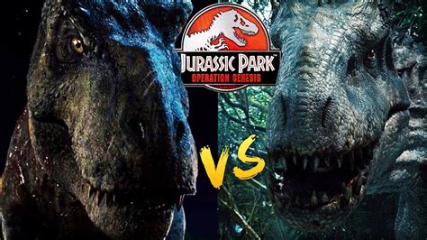 Jurassic World Rexy Vs Indominus Rex