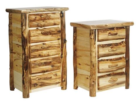 The mountain woods collection offers the largest selection of aspen log from an aspen grove in the rocky mountains to your bedroom, each piece of aspen log bedroom furniture is as unique as the trees from which it's made. Rustic Discount Budget Bedroom Log Furniture | Aspen ...